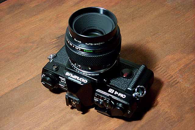 OLYMPUS OM-4Ti ボディ 50mm f2 マクロ レンズ